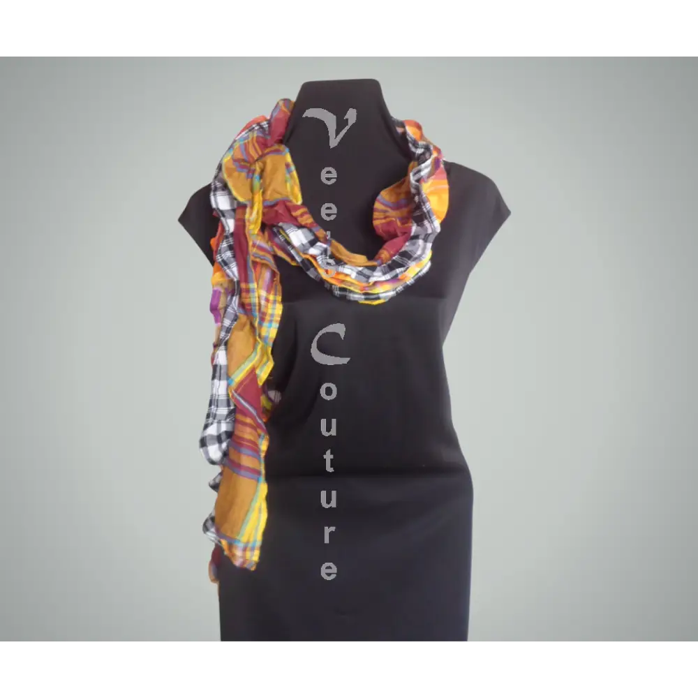 Creole-A-Pop Scarves B/W Scarf
